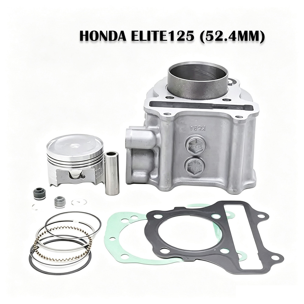 Motorcycle Engine Kit - Motorfiets Motoronderdelen 52.4MM Cilinder Zuigerveren Pakkingset